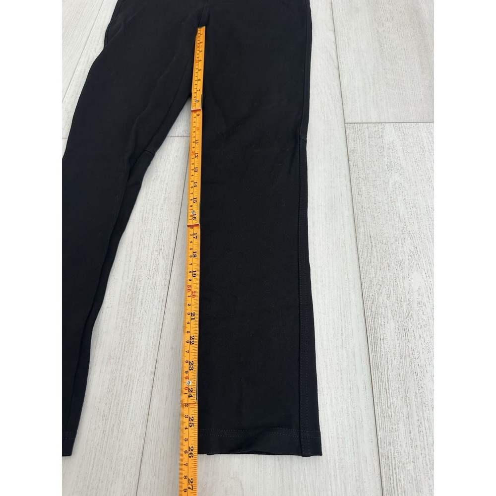 Sanctuary Anthropologie Black Grease Legging Pants Sz M Pull On Ponte Knit - Picture 2 of 7